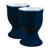 Argon Tableware Coloured Ceramic Egg Cups - Pack of 2