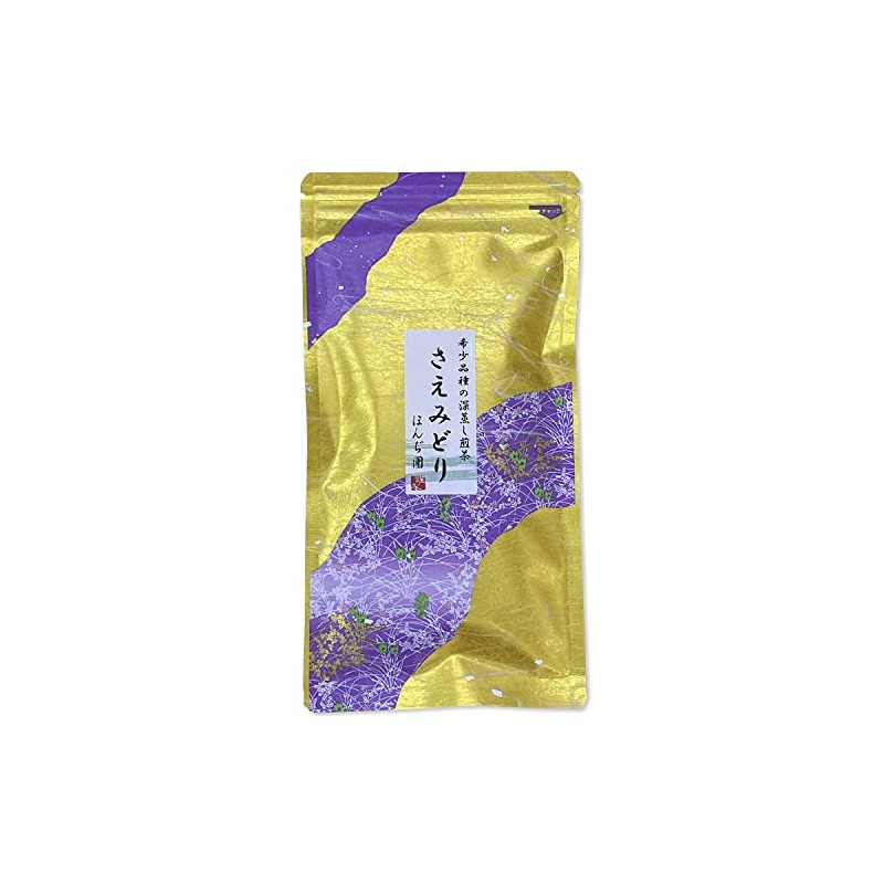 Honjien Tea Japanese Tea Sencha Saemidori Deep Steamed Tea Rare