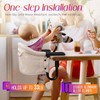 Hook on High Chair,Portable Foldable High Chair for Babies 6-36