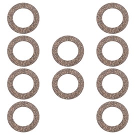 LT Easiyl 10-Piece Rubber Cork Fuel Cap Seal 40 x 62 x 3 mm Compatible with Simson S50 SR1 S-Tar S-parrowhawk H-abicht O-Ring Cork Rubber Seal