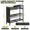 NattyDot Large Power Tool Organizer Cart with Charging Station 8