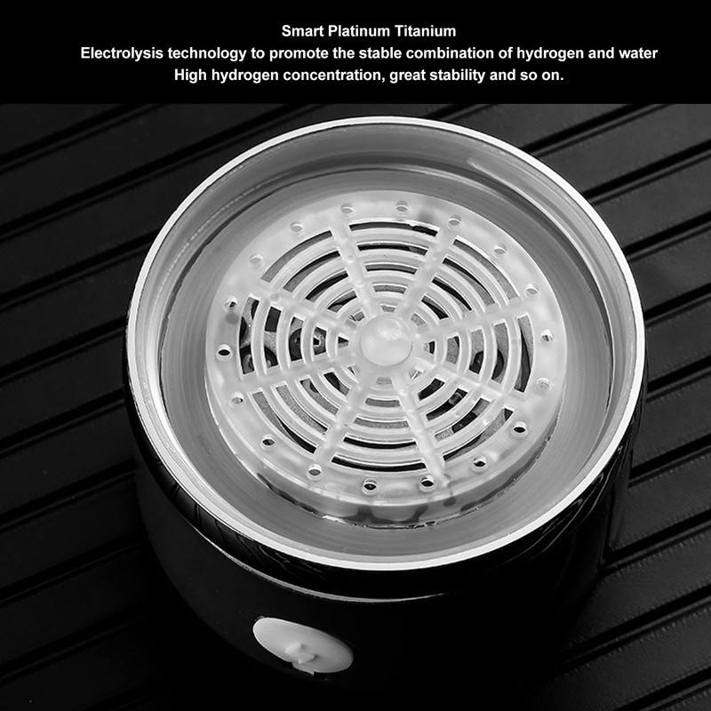 Hydrogen Water Bottle 420ml PCTG PEM SPE Technology Rechargeable Portable