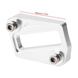 Moofey MAF Sensor Bung, Aluminum Alloy Mass Air Sensor Mount Weld Flange with Screws Fit for LS3 LS7 LS9