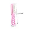 Minkissy Steel Fine Tooth Comb Hair Pick for Wig Tangle-