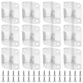 Landical 12 Pack Coolers Hinges Cooler Replacement Plastic Hinges and Screws Set Compatible with Coleman Coolers 5253 6262 6270, Cooler Hinges Replacement
