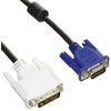ELECOM DVIケーブル プロジェクター用 アナログ接続用 1.5m DVI-I29pinオス-D-Sub15pin(ミニ)オス CAC-DVA15BK