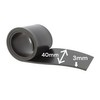 1200 mm x 40 mm x 3 mm rubber strips