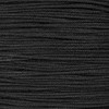 Black Cotton Tie Line (Unglazed - 1/8 Inch - 100