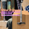 ASNOMY 10 Inch Extra Long Forstner Bit Extension for Adding