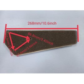 Air Box Foam Filter Replacement for GY6 49cc 50cc 139QMB Taotao Jonway Scooters Moped Go Kart