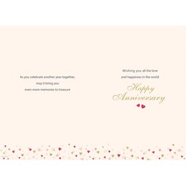 Regal Publishing Anniversary Card, To a Special Couple On Your Anniversary - 9 x 6 inches