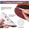 100Pcs 5'' 8-Hole Hook Loop Orbital Sander Paper 40-240 Grit