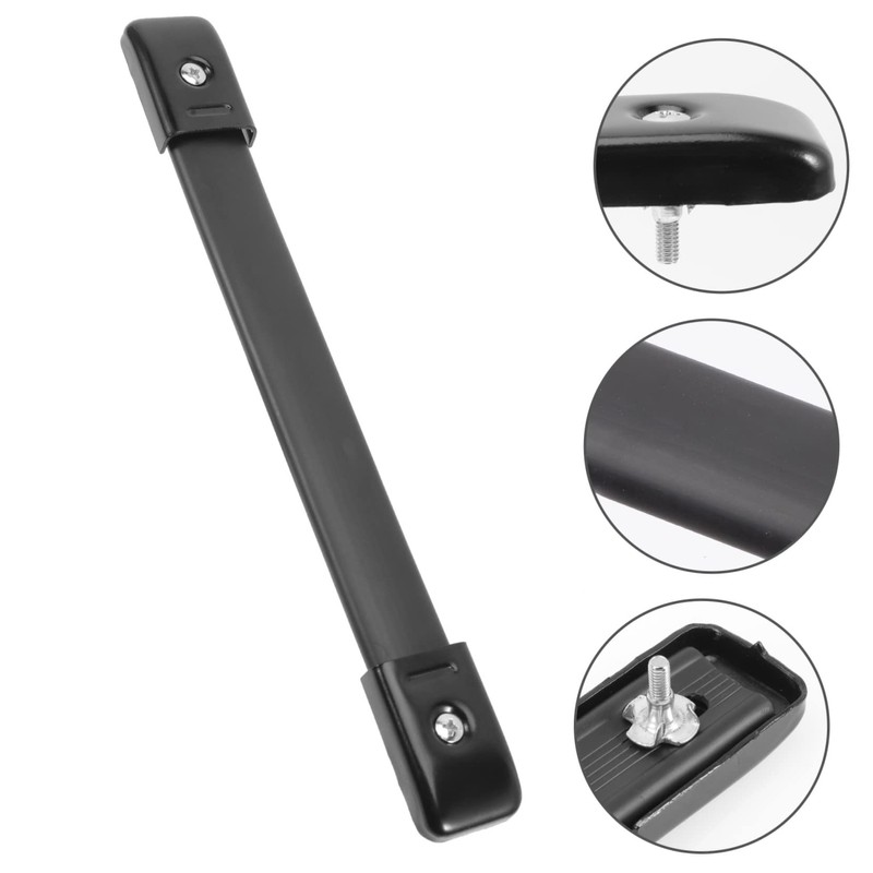 Mipcase 1set Speaker Handle Screws and Caps Replacement for Guitar