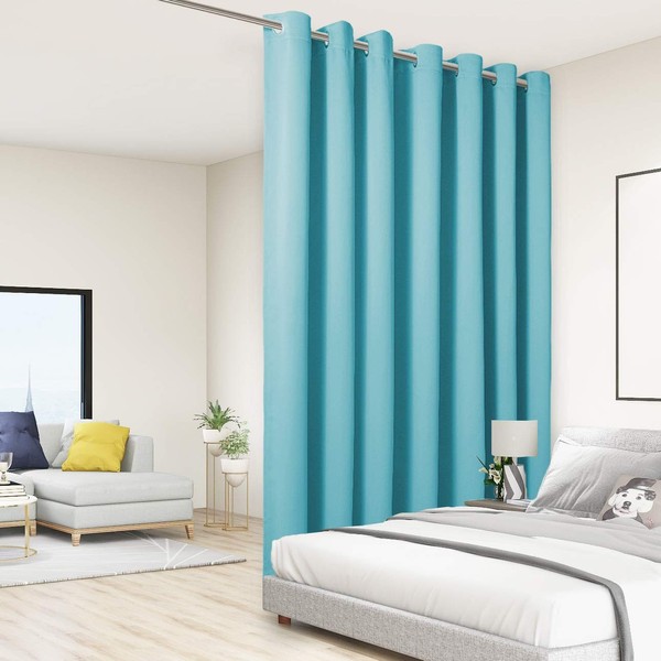 BONZER Room Divider Curtain Total Privacy Wall Noise Reducing Wide