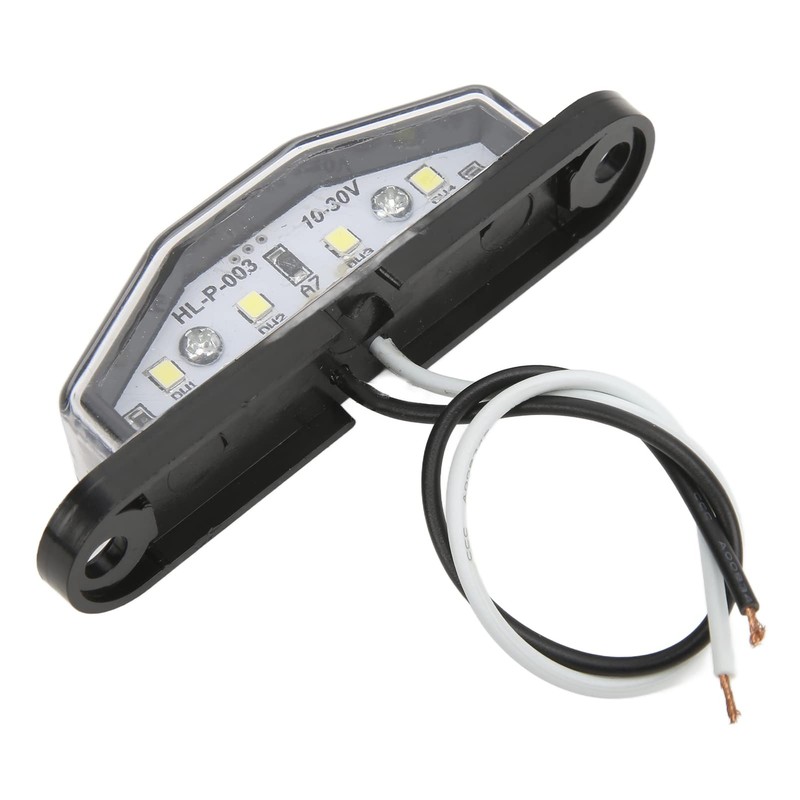 Super Bright 4-LED License Plate Light for Trailer RV Van