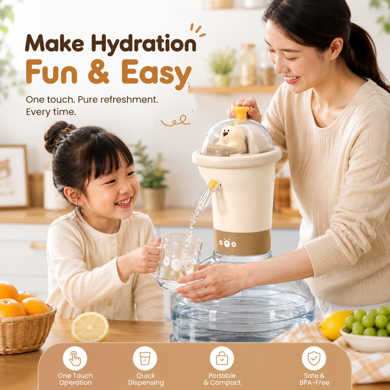 Portable Water Play Table for Outdoor Fun – USB Electric