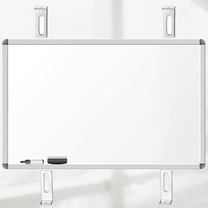 Qezodsx Brackets Mounting Brackets Whiteboard Installation Hardware Kit Wall Hanging