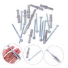 Mobestech 10sets Tv Mount Anchors and Screws for Easy Installation