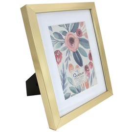 IZY | Portarretrato 8x10, Marco Elegante y de Alta Calidad, Dorado