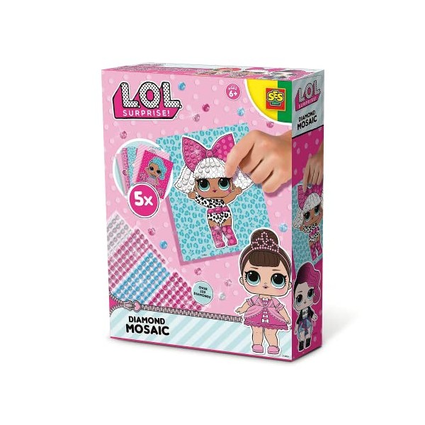 SES 14195 L.O.L L.O.L. Surprise Mosaics Assorted Colours