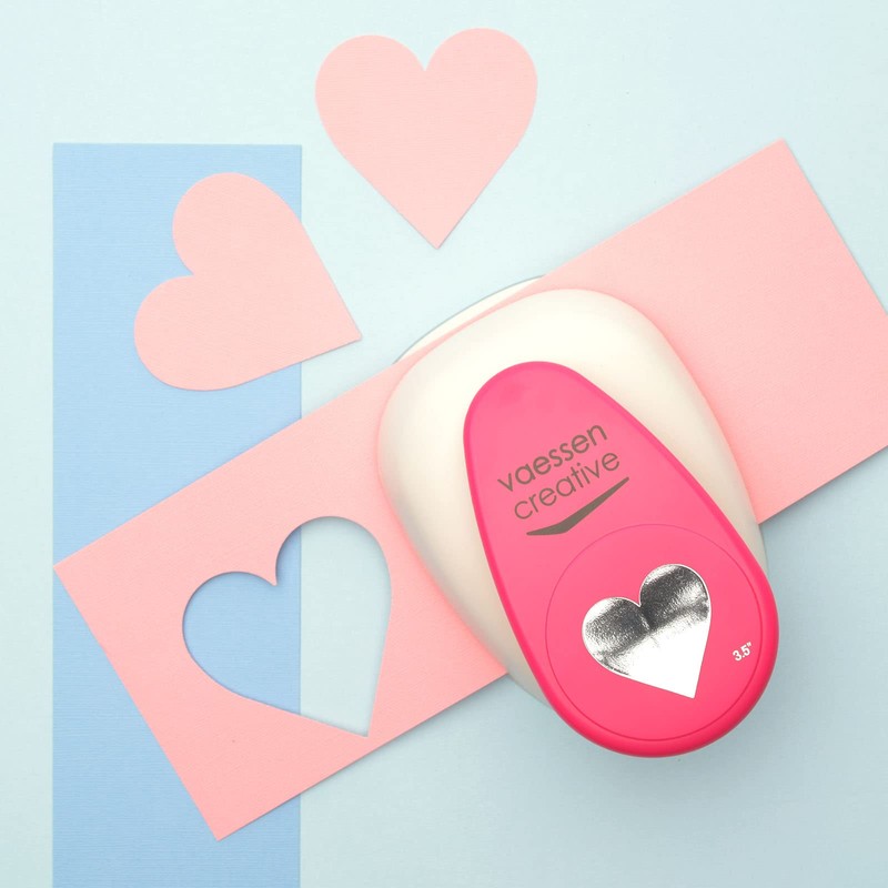 Vaessen Creative Craft Paper Punch - Heart - 7,9 x