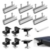 Solar Panel Mount Mounting Set for 2 Modules, 12 cm