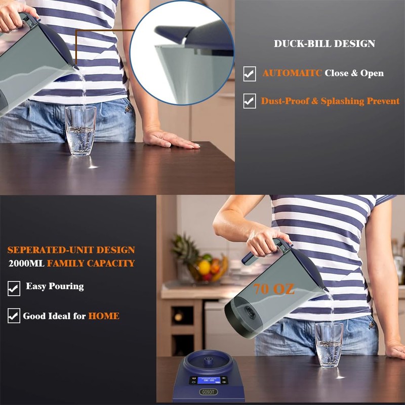 Hydrogen Alkaline Water Pitcher Bottle Machine Hydrogen Water Generator Maker