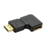 Jser Right Angled 90 Degree DisplayPort Male to Female Extension