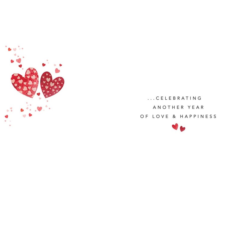 Piccadilly Greetings Anniversary Card, Brother & Sister-in-Law - 8 x
