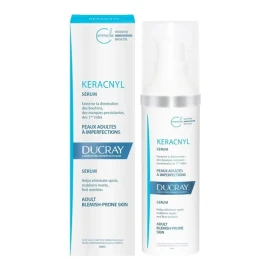 Keracnyl suero Serum Triple Acción Piel facial propensa a imperfecciones, tendencia al acné, mixta Ducray 30ml