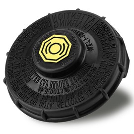 Brake Master Cylinder Tank Fluid Reservoir Cap Compatible with Honda HR-V Fit CR-V Accord Hybrid Insight Element CR-V Replaces #46662-SLE-J01 46662-SDC-A02 46662-S8A-003,S2000 Accessories