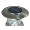 colourliving Stainless Steel Solar Garden Light with 6 LED Solar