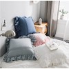 Antique Throw Pillow Case 45*45cm Fashion Pillowcase Ruffle Nordic Shabby