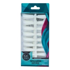 Tips Coffin 240 Pzs, Color A Elegir, Uñas Manicure, Gc Nails                                                                                          