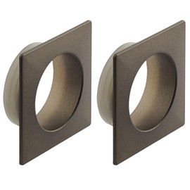 cyclingcolors 2x Rosette Push Button Swivel Bar Lock 19 mm Furniture Lock Decorative Key Cabinet Lock Screw-On Lock Grey Anthracite