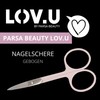 PARSA Beauty LOV.U Nail Scissors (Pink) - Nail Cutter for