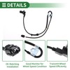 Motoforti ABS Wheel Speed Sensor ABS Sensor Anti-lock Braking System