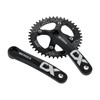 Etermeta Bicycle Crank Set BCD104mm Angular Taper 170 mm Aluminum