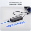 PULWTOP Displaylink Adapter, 4K@60Hz DisplayPort and HDMI Dual Monitor Adapter