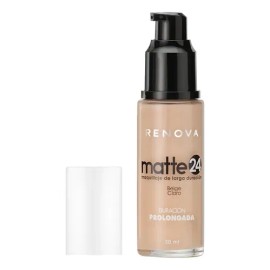 Maquillaje Líquido Renova Matte 24 Renova Tono Beige Claro                                                                                            