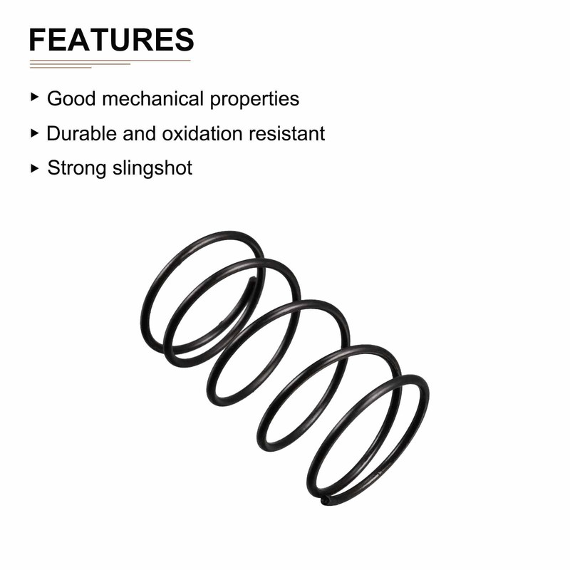 DTGN 1.2x20x30mm(DxODxL) Compression Spring - 10Pack - Good for Machinery