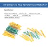 200Pcs φ0510 DIP Chromatic Ring Inductor Assortment Kit Set Tolerance