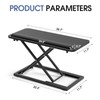 Standing Keyboard and Mouse Stand, Adjustable Height Keyboard Tray and