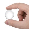sourcing map 2pcs Clear Acrylic Contact Juggling Ball 1.8"- 45mm