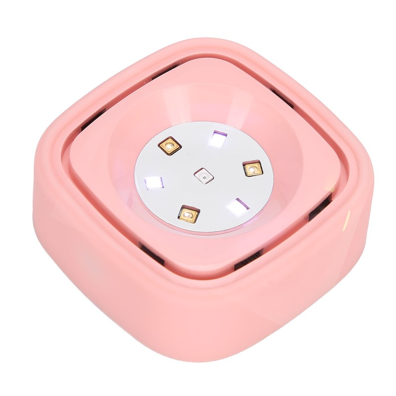 Pink UVC Cleaner Portable LED Light Ultraviolet Cleaning Lamp for