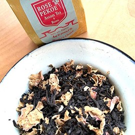 SAN-CHA Sancha Tea Bags, Commercial 50 Pack, Rose Tea