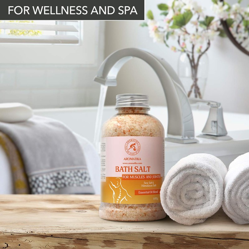 Joints & Muscles Bath Salt 600 g - with Essential