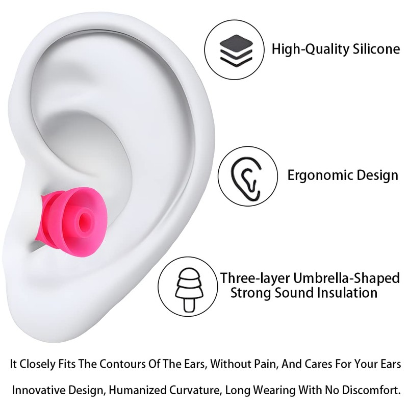 DMZHY Triple Flange Ear Tips 9 Pairs SML Earbud Tips