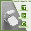 Foldable Shower Stool for Shaving Legs Shower Step Non-Slip Suction