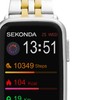 Sekonda Track Smart Watch 26mm with Two Tone Alloy Bracelet